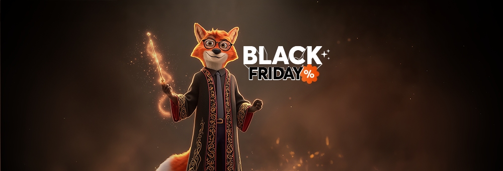 Ο Mr Pricefox με μαγικό ραβδί.